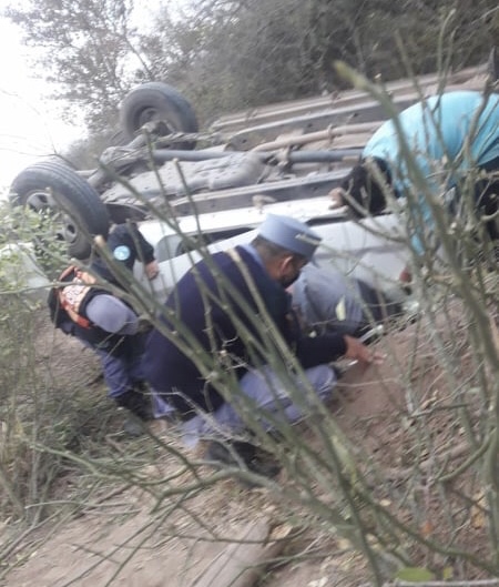 Espectacular vuelco en Perín