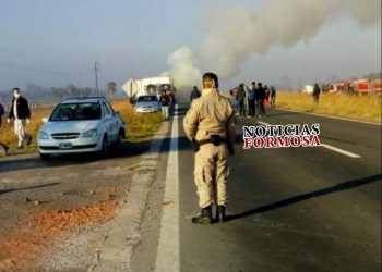 Choque en cadena en la R11: dos muertos