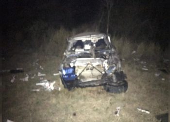 Murió clorindense al volcar con camioneta llena de cigarrillos de contrabando