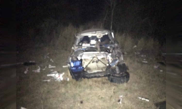 Murió clorindense al volcar con camioneta llena de cigarrillos de contrabando