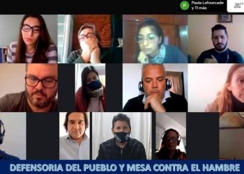 Gialluca toma parte en la lucha nacional contra el hambre