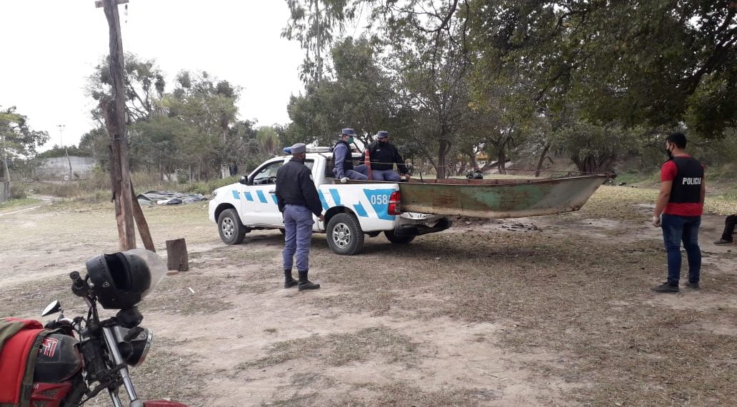 Secuestran otra canoa que era utilizada para el paso clandestino de personas