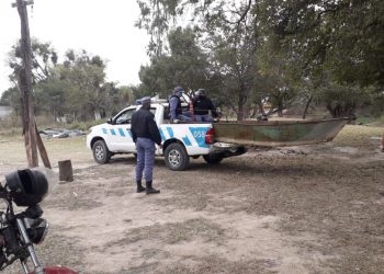 Secuestran otra canoa que era utilizada para el paso clandestino de personas