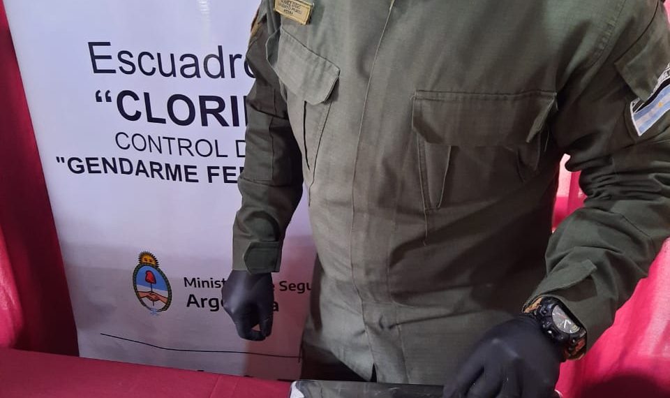 GN secuestró de un camionero, 10 kilos de cocaína valuados en más de 17 millones de pesos