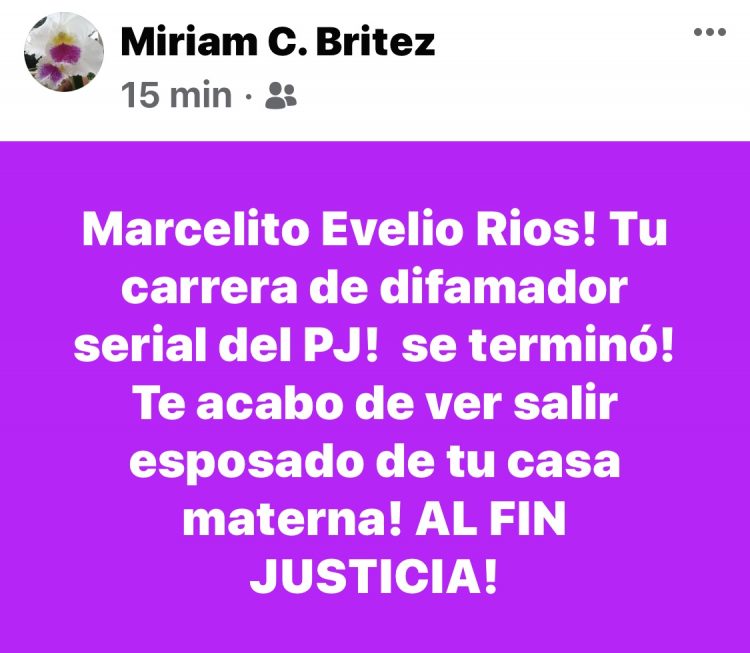 Allanamiento en la casa de un periodista