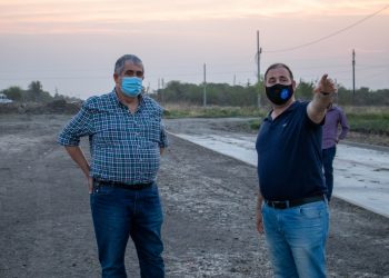 Ugelli y concejales del PJ verificaron obras reactivadas en La Nueva Formosa