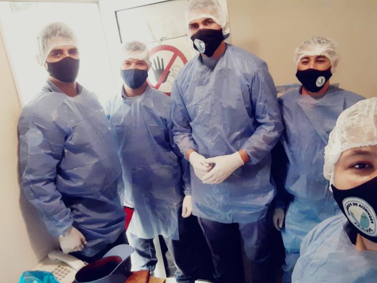 Continúa operativo de hisopados masivos  en Clorinda