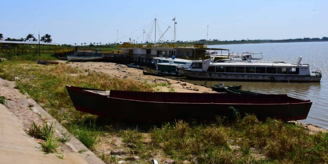 El río Paraguay continuará en octubre por debajo del metro de altura