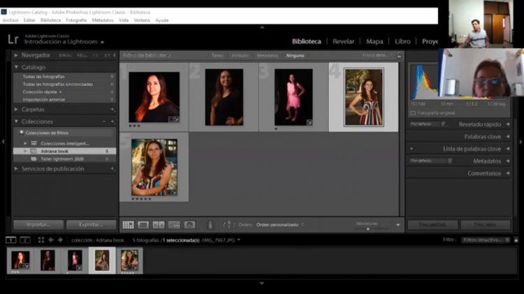 Invitan a participar en un nuevo taller virtual de revelado digital “Lightroom”