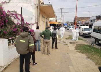Fuerte trabajo de campo en Clorinda, hicieron 531 hisopados y se esperan resultados