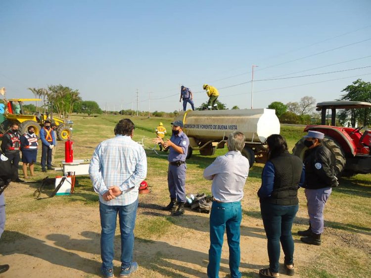 Reapareció Pereira, el intendente bailarín de Buena Vista