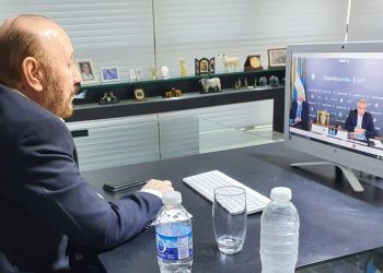 Insfrán se reunió por zoom con Alberto y definieron cómo sigue la lucha contra el covid