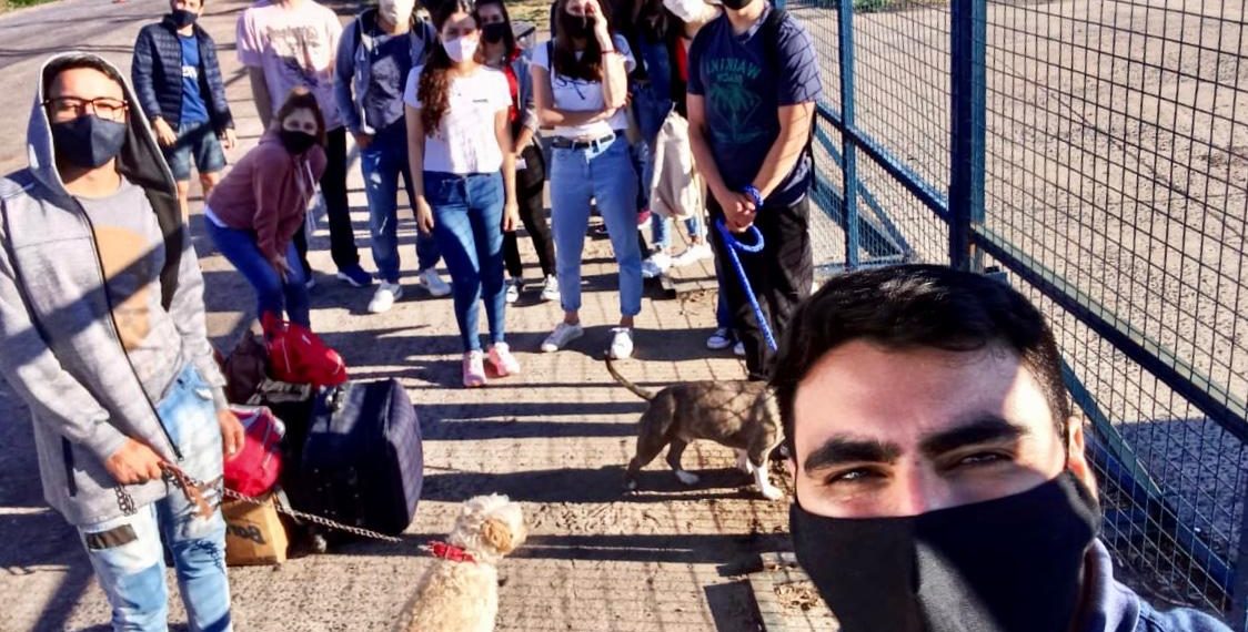 Llegaron los primeros grupos de universitarios por el programa de ingreso ordenado