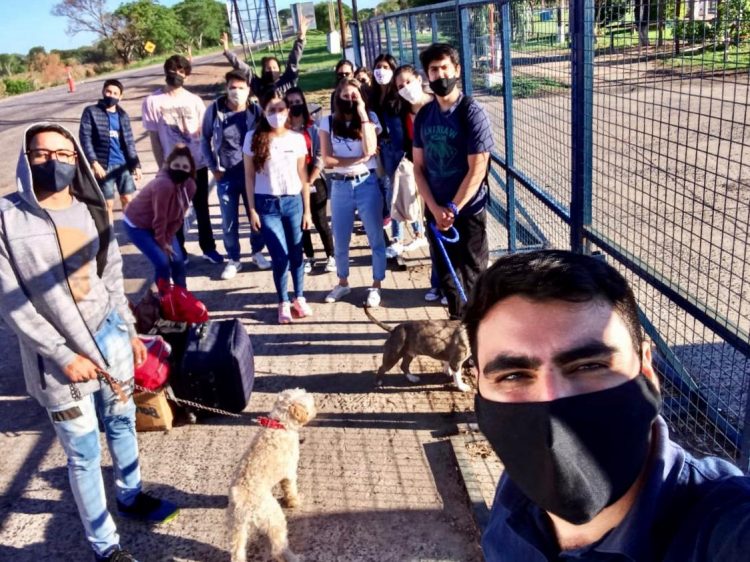 Llegaron los primeros grupos de universitarios por el programa de ingreso ordenado