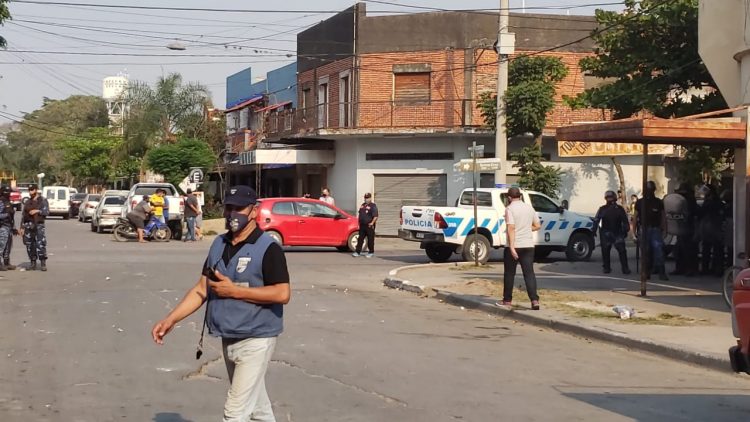 La Policía rodeó un “operativo contrabando”