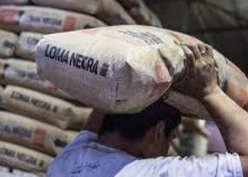 El consumo de cemento en Formosa tuvo su primer crecimiento en cuatro meses