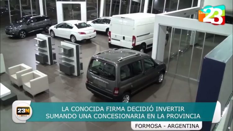 Peugeot volvió a Formosa de la mano de la nueva concesionaria Le Rocher