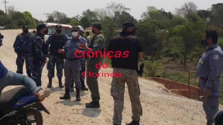 Gendarmería y Policía discuten por un contrabando hallado en la frontera con Paraguay