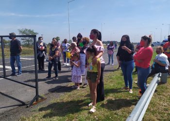 Olivera y Neme escucharon inquietudes de familiares clorindenses de varados