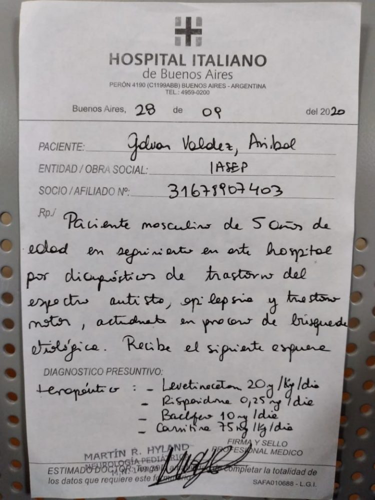 Dariel tiene 5 años y necesita urgente una cirugía e implementos ortopédicos