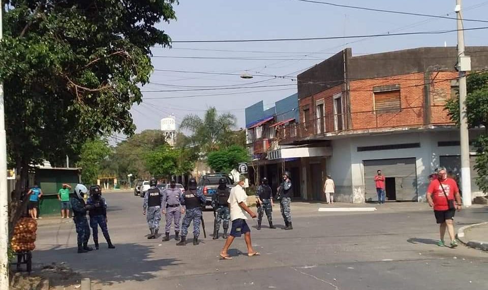 La Policía rodeó un “operativo contrabando”