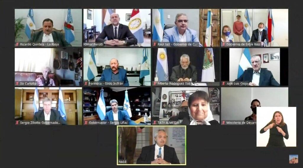 Insfrán participó por zoom del homenaje por el aniversario del fallecimiento de Néstor Kirchner