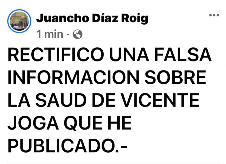 «Estoy más vivo, peronista e hincha de Colón, que nunca»