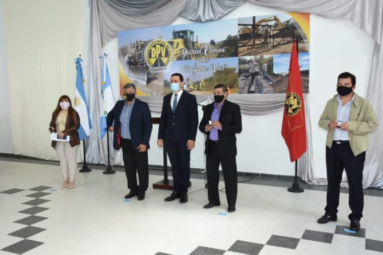 La DPV conmemoró su “día del trabajador vial y del camino”