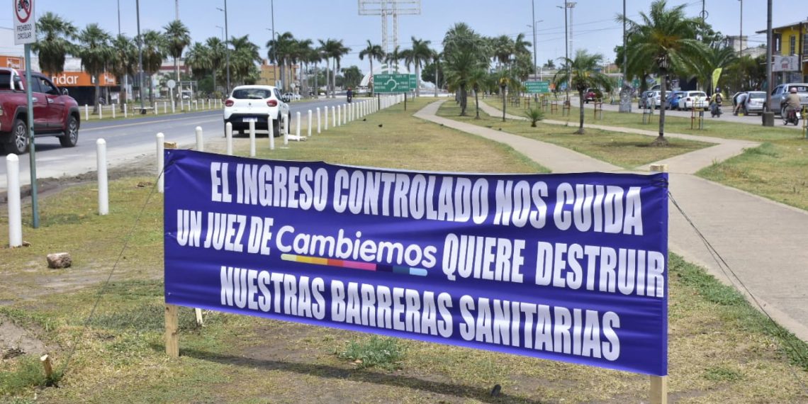 «Queremos salir de la cuarentena eterna», la reacción de Zárate a los carteles de apoyo a Gildo