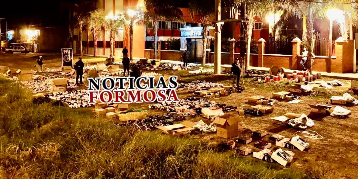 Policía Federal intervino un millonario cargamento de mercaderías de contrabando