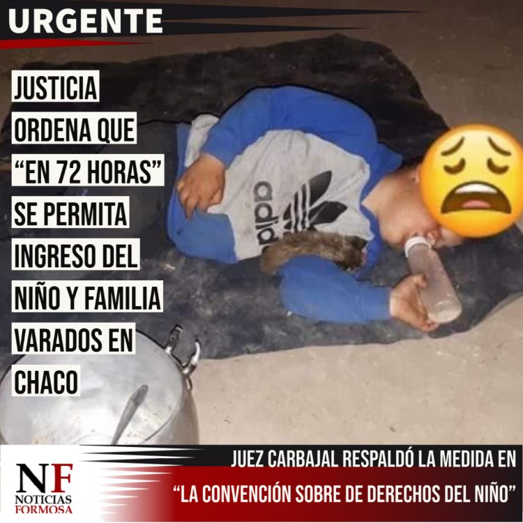 Varados: le dan 72 horas de plazo al Gobierno para que habilite el ingreso de un niño y sus padres