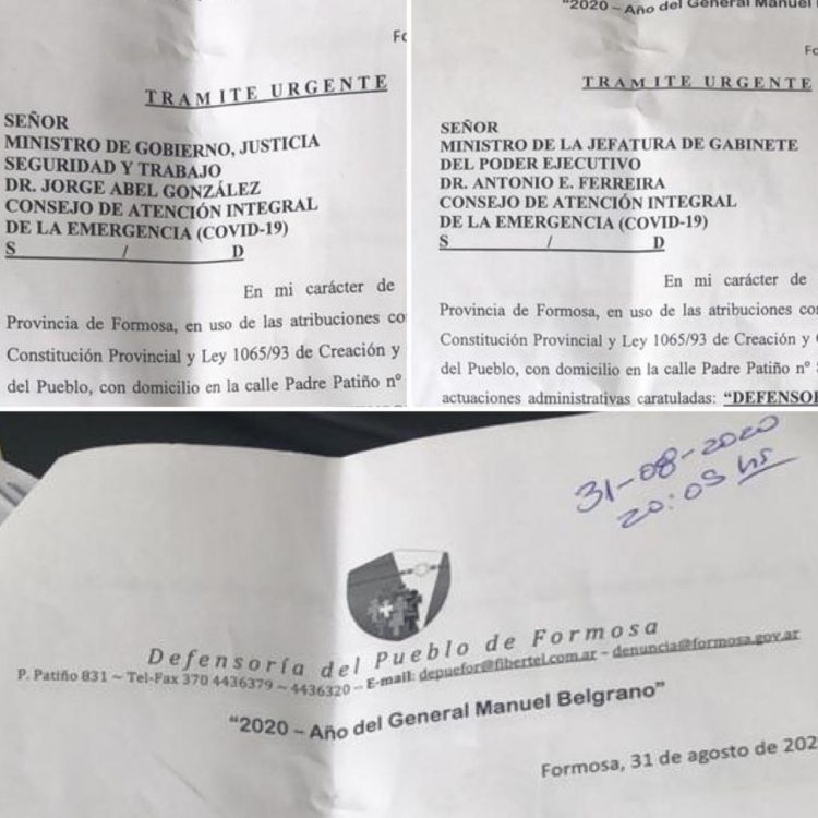«El  primer muerto de la pandemia es responsabilidad del gobierno de Formosa»