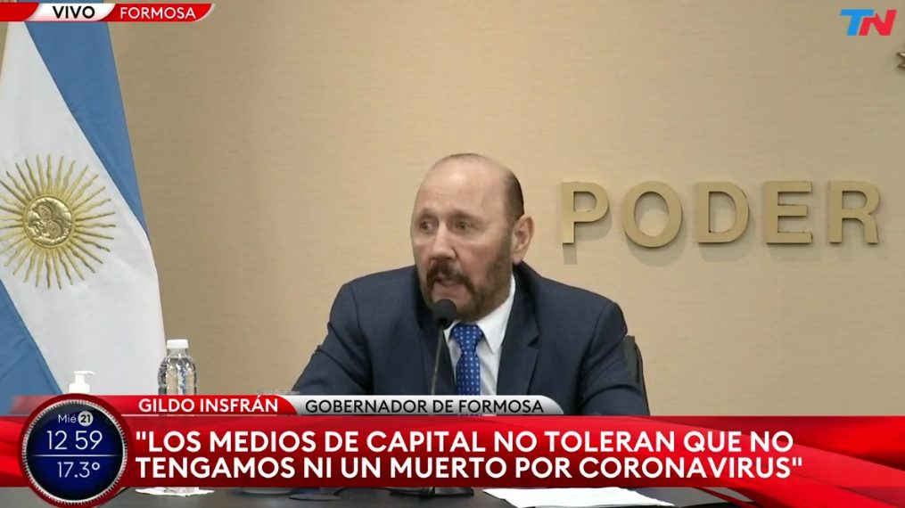 Frederic respaldó a Gildo por situación sanitaria, «es ejemplar» dijo