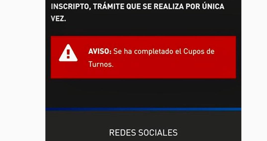 Se completó el cupo de solicitudes de turnos para inscripciones en el IPV