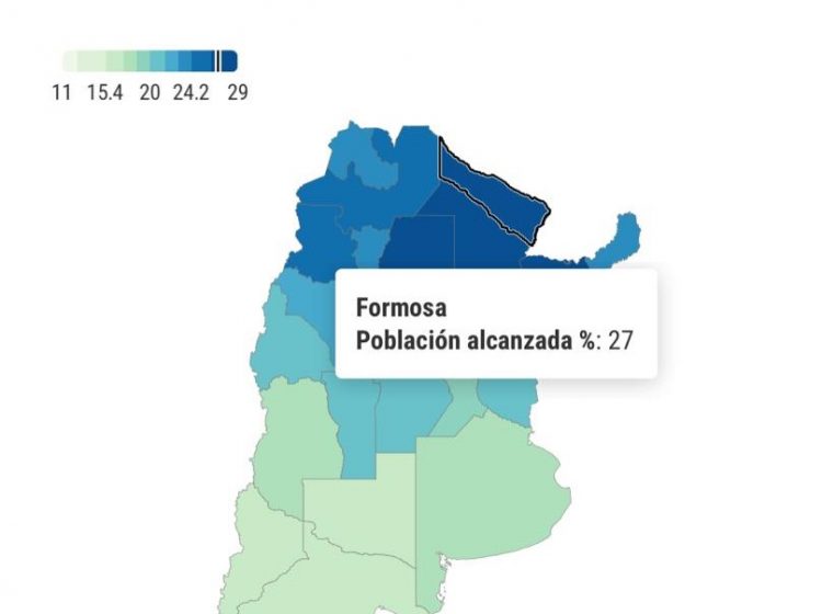Formosa recibirá en 2021 para obras públicas casi lo mismo que se abonó por IFE
