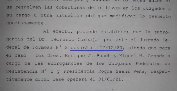 El 17 de diciembre culmina el mandato legal de la subrogancia de Fernando Carbajal