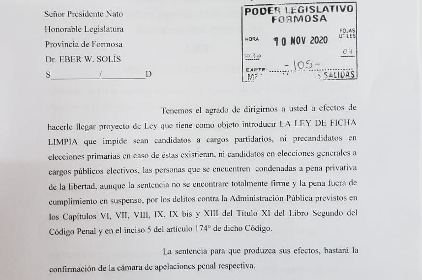 Proyecto de ley busca impedir que condenados por delitos puedan ser candidatos