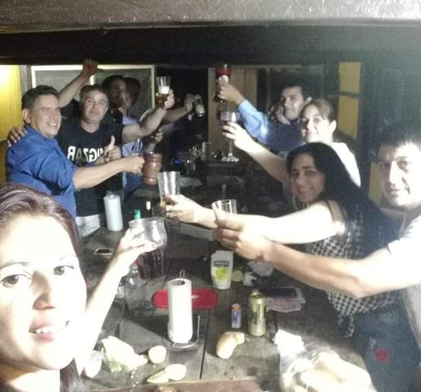 En Güemes también hubo fiesta de municipales viralizadas en las redes