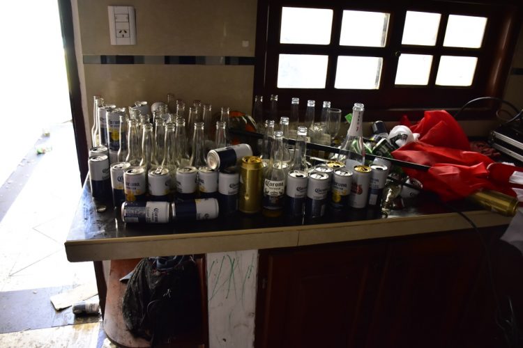 La Policía intervino dos multitudinarias fiestas clandestinas de «halloween»