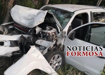 Regresaba a Formosa, con permiso de ingreso, chocó antes de llegar