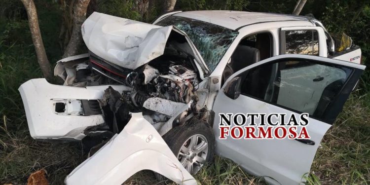 Regresaba a Formosa, con permiso de ingreso, chocó antes de llegar