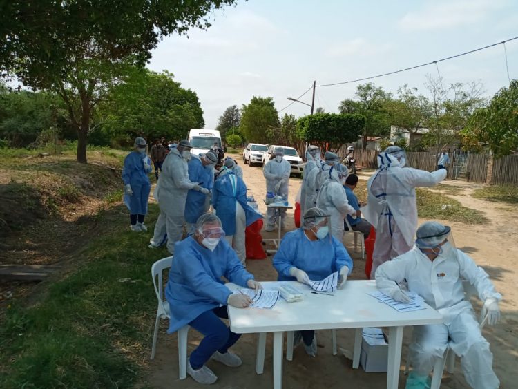 Uno de cada 4 casos positivos de coronavirus es de Clorinda