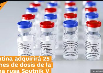 Argentina obtendrá 25 millones de dosis de la vacuna rusa Sputnik V contra el COVID-19