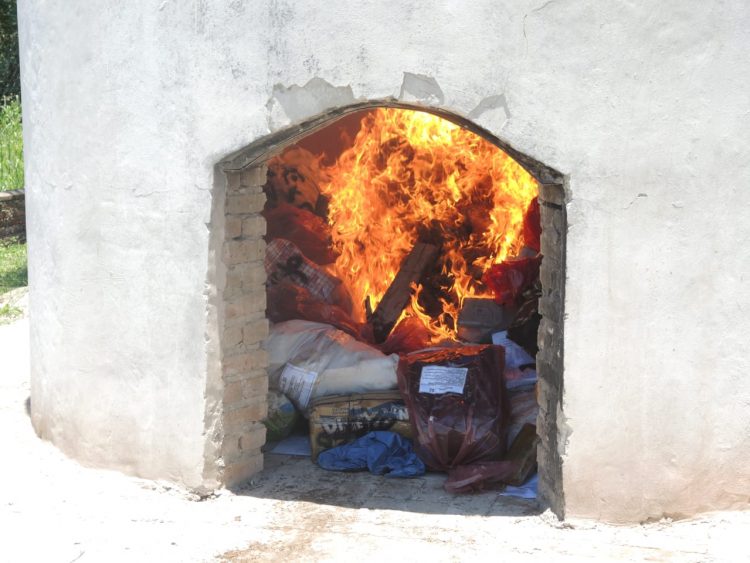 Jueces federales inauguraron horno para la incineración de estupefacientes