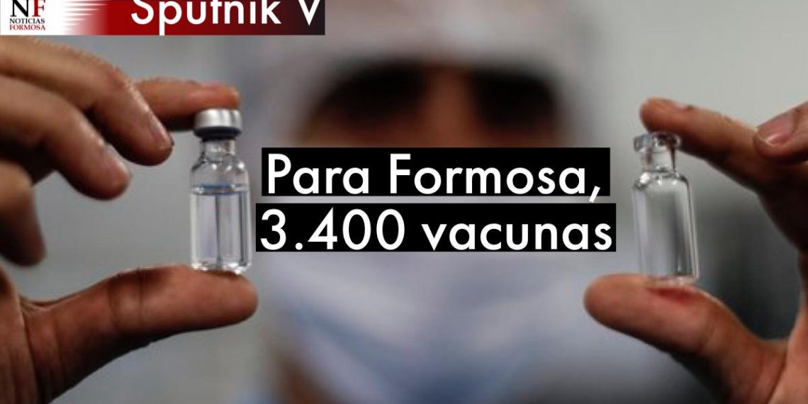 Formosa recibirá 3.400 vacunas del primer lote que distribuyen a las provincias