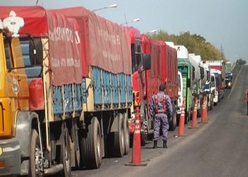 Un camionero local dio positivo a covid en un control domiciliario de rutina