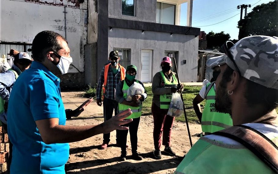 Se infectaron obreros municipales y Olivera recordó la interna peronista