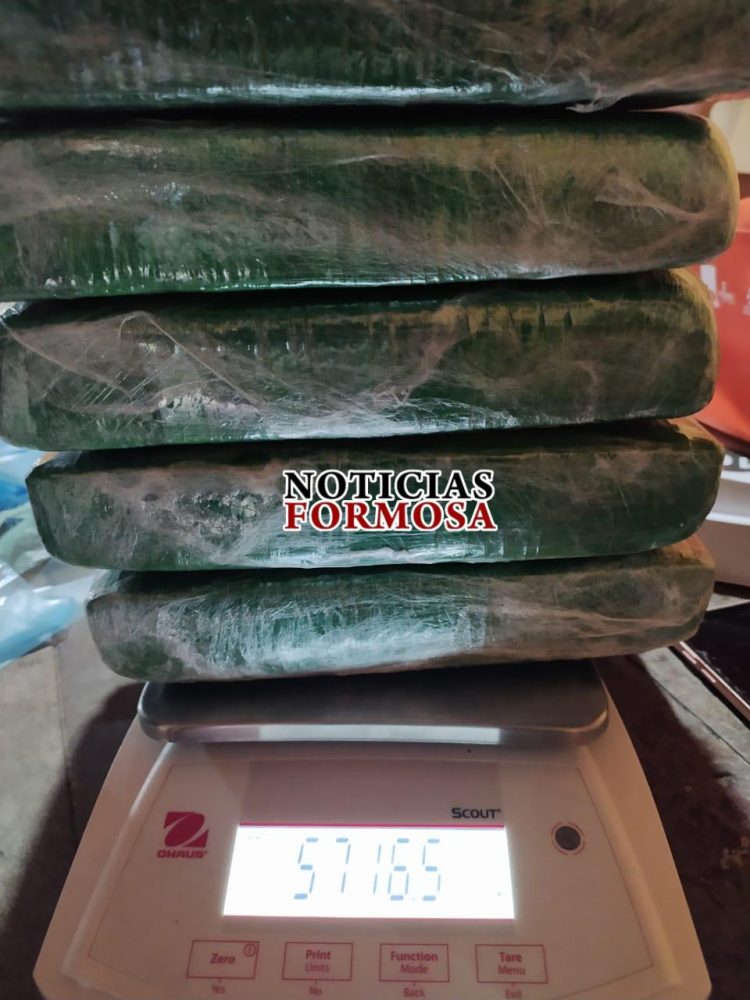 Banda narco desarticulada, dos detenidos y cocaína secuestrada en Clorinda