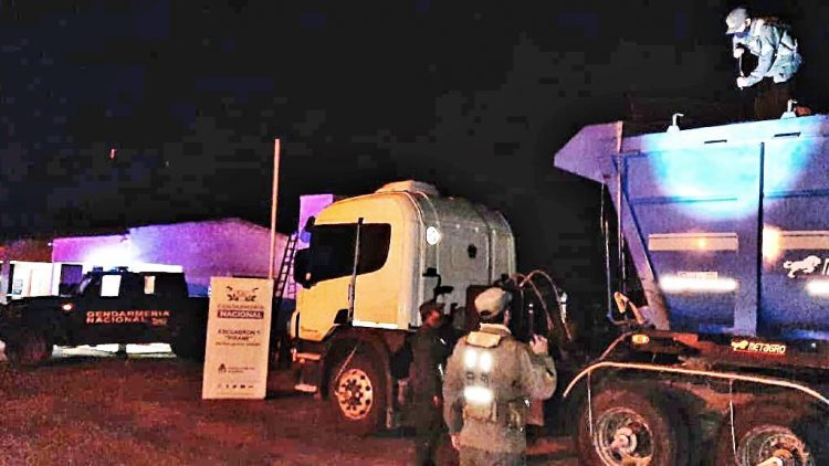 Gendarmería incautó más de 30 toneladas de soja con documentación adulterada