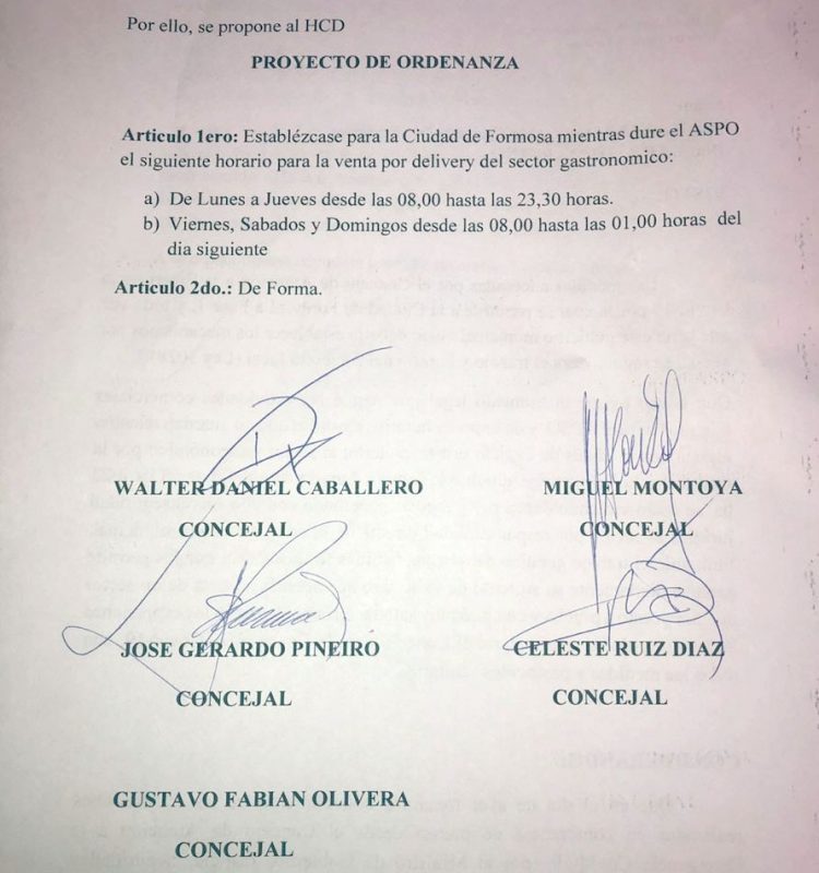 Concejales pidieron un horario más flexible para bares y restaurantes